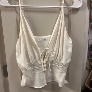 Reformation tank. Worn once